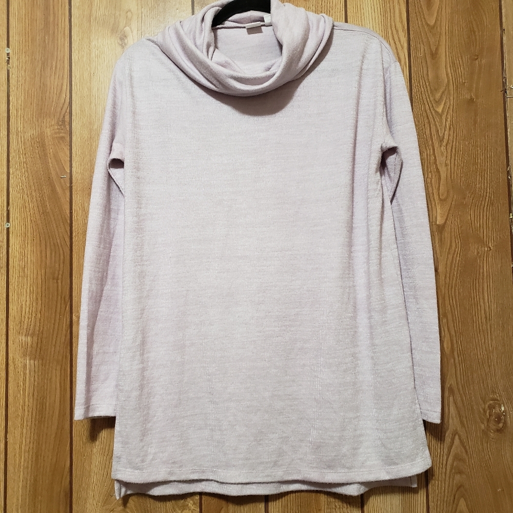 GAP Purple Lilac Cowlneck Sweater Size Small very soft, tunic style